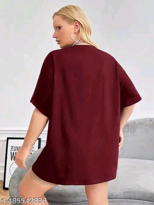 Beige oversize tshirt Baggy Black white casual stylish latest Lavender women tshirt girl under 399 299 199 maroon Peach blue pink brown