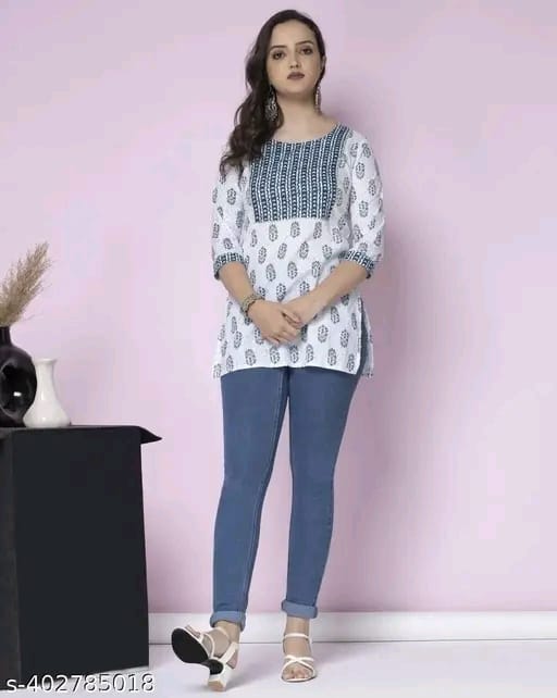 Lite blue top