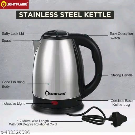 Classic Electric Kettle, 1.5 Litre