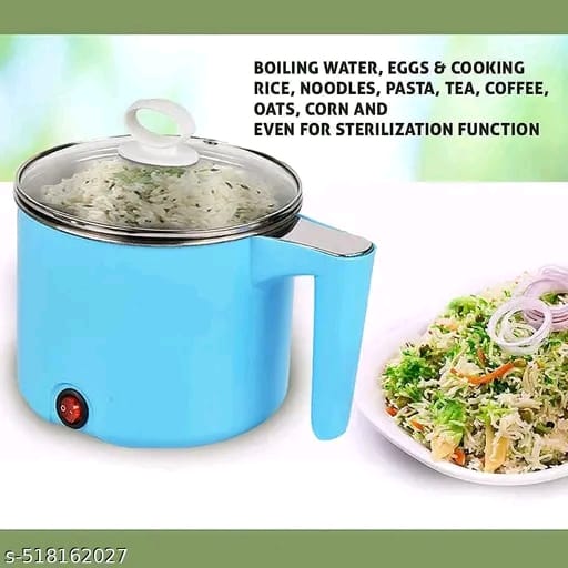RIYANSH IMPORTER Champ 1500 Electric Multi Cooker with steamer | Rice Cooker | 5 egg tray | 1.2 litre 600 Watt | 3 Boiling Modes | Stainless Steel body | Egg boiler | Tea, Soup, Noodles maker