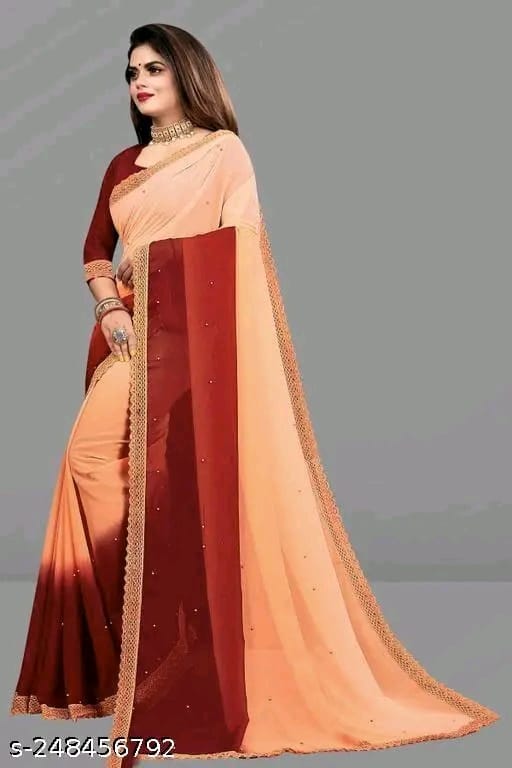 Women's Printed Saree With Blouse Piece Kasavu Silk Yellow Saree Kanjieevaram Coton Silk Multicolor Saree Banarasi Banarasi