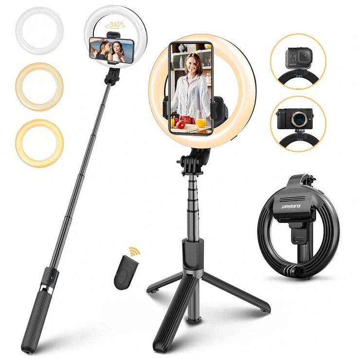 Selfie Stick & Ringlight