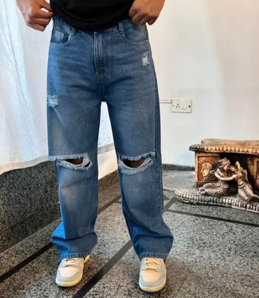 cut out jeans for mens