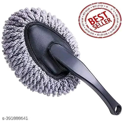 Ultra Soft Microfiber Car Aing Duster with Exatndable Handle Car Brush Kitchen Sink, Drill-Free for Exterior Dust Remover Car Window Aing Dusting Brushes (Mini Car Duster)