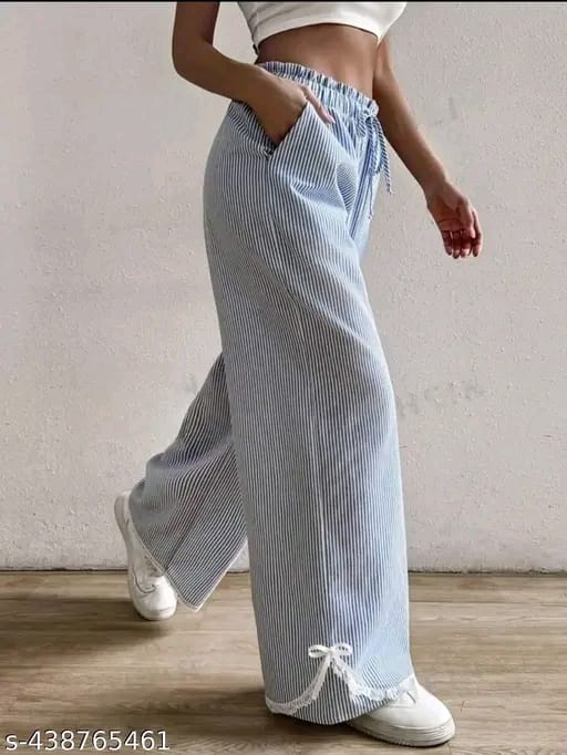 DC| WIDE LEG BLUE LACE