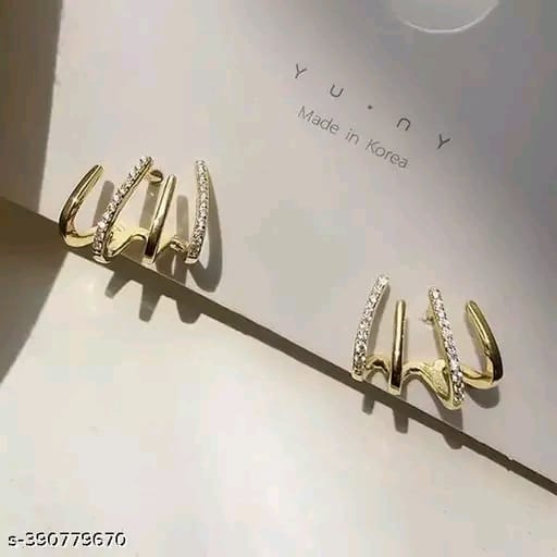 Combo Pack Of 2 korean Stud Earrings For Women and Girls