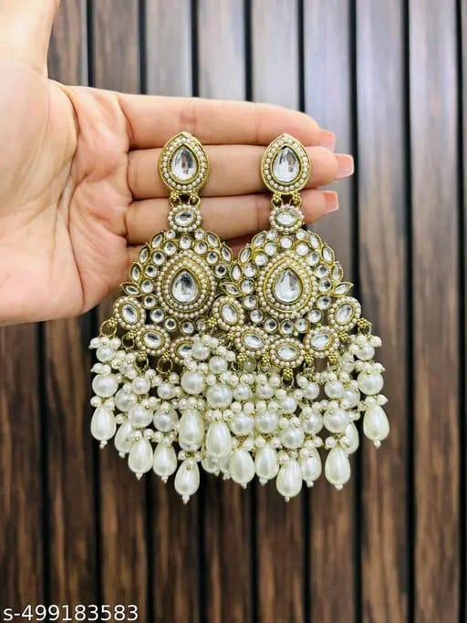 Pack of 1 Gold Earrings for Women and Girls