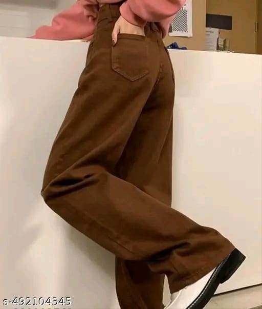 High-Waist Wide Leg Jeans for Women