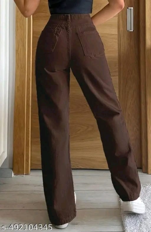 High-Waist Wide Leg Jeans for Women