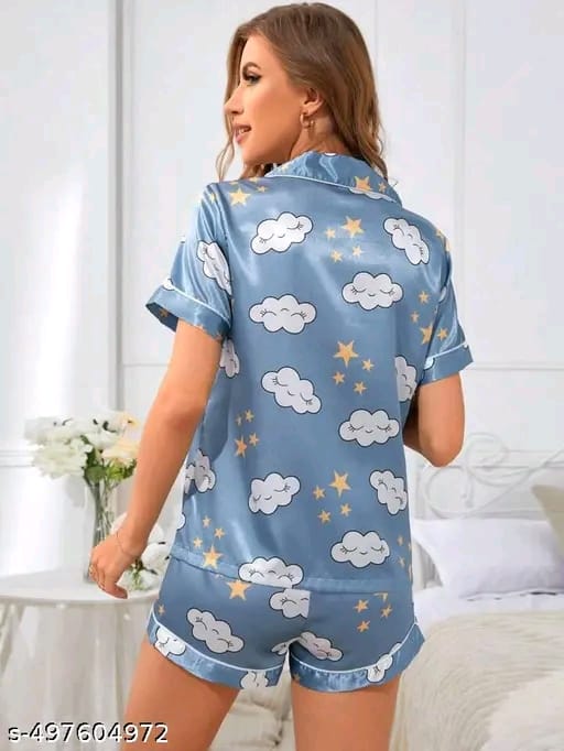 Summer Night Suits for Women And Girl