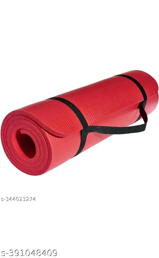 Combo Offer of Set of 2 Yoga Mat ( BLUE AND RED COLOR) with Carry Strap
