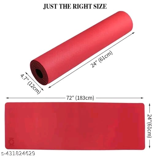 "FLYLITE NO. 1 BESTSELLER 2-PIECE YOGA MATS SUPER SAVER COMBO: Vibrant, Non-Slip, Anti-stain, Ultimate Flexibility & Support – Perfect for Yoga Couples & Siblings, with Convenient Carry Straps!"