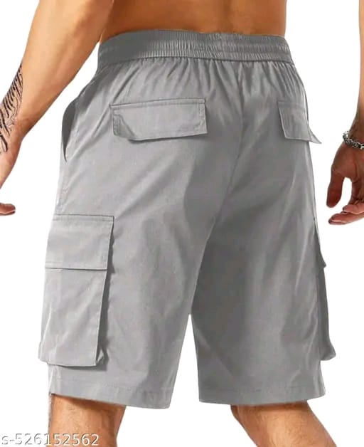 perfect for gym, travel, or casual wear, everyday wear grey shorts for men, ideal for summer outings and street style, versatile grey shorts for day-to-day use