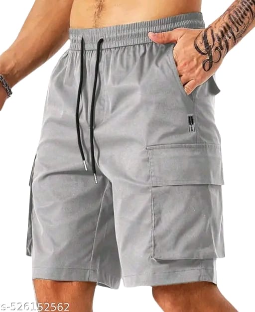 perfect for gym, travel, or casual wear, everyday wear grey shorts for men, ideal for summer outings and street style, versatile grey shorts for day-to-day use