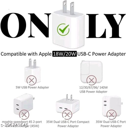 Cable Protector with 3D Cute Pattern for i Phone Charger only 18W & 20W, Data Line Wire Saver Charging Cable Charger Protective Cable,Full Protection Cover 4 in 1-Blue-Cat r ( Will not fit on Android charger )