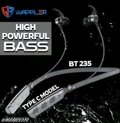 Bluetooth Neckband | Wireless Neckband | Crispy And Clear Sound Quality Deep Bass 20Hr Battery Type C Fast Charging Magnetic Lock |Premium Metal Look & Crystal-Clear Mic Sound | Bluetooth Headphones | Bluetooth Earphone Under 299rs | Bluetooth Headset