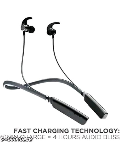 Bluetooth Neckband | Wireless Neckband | Crispy And Clear Sound Quality Deep Bass 20Hr Battery Type C Fast Charging Magnetic Lock |Premium Metal Look & Crystal-Clear Mic Sound | Bluetooth Headphones | Bluetooth Earphone Under 299rs | Bluetooth Headset