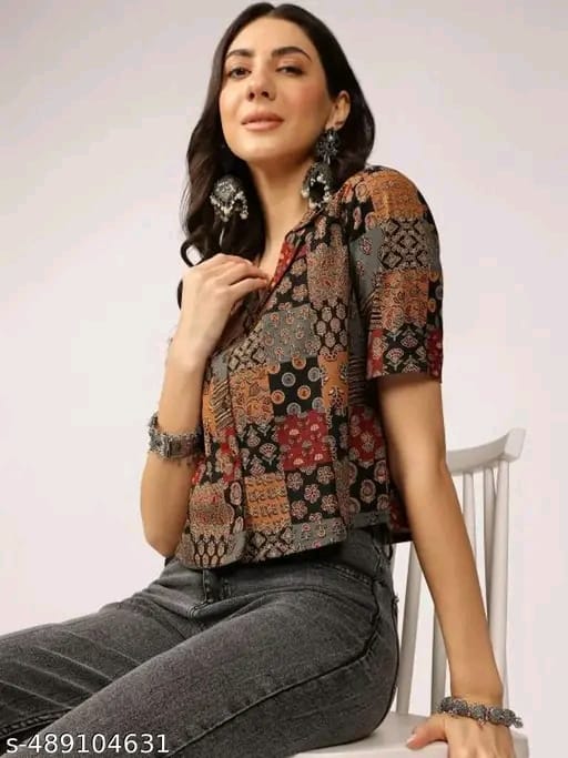 LATEST DIZINER PRINTED TOP