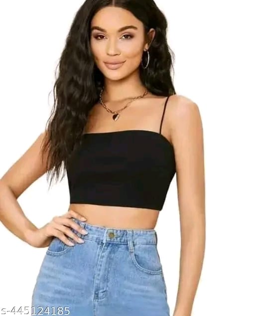 Strip Design Trending Bra Type Crop Top Looks Cool design Superb Top