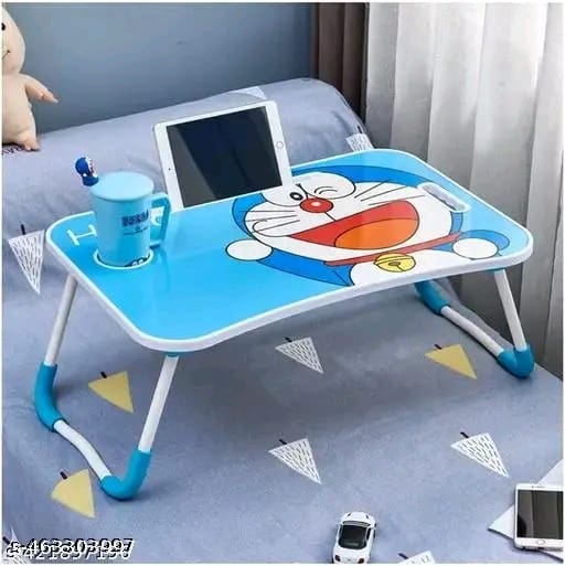 Addax Study Table/Bed Table/Foldable and Portable Wooden/Writing Desk for Office/Home/School