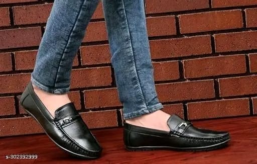 Stylish Men's Black Loafers