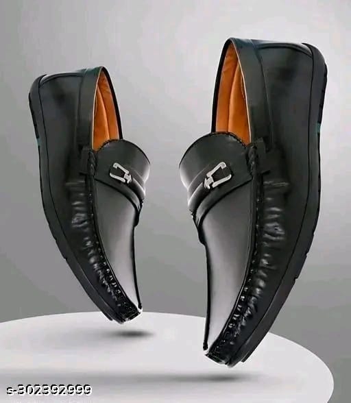 Stylish Men's Black Loafers