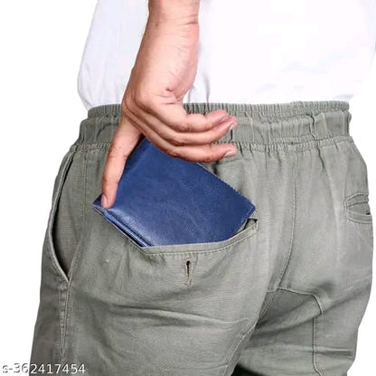 Leather Purse For Man Gents Wallet Green