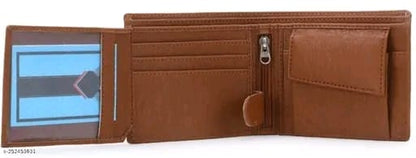 Trendy Men's Wallet, Simple Purse, Gents Wallet, Gents Purse for Men Colour Brown