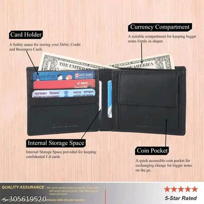 SKINBULL RFID Protected 100% Genuine Leather Wallet for Men | High Quality Leather Wallet