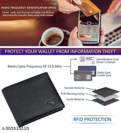 SKINBULL RFID Protected 100% Genuine Leather Wallet for Men | High Quality Leather Wallet