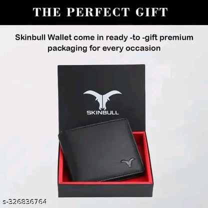 SKINBULL RFID Protected 100% Genuine Leather Wallet for Men | High Quality Leather Wallet
