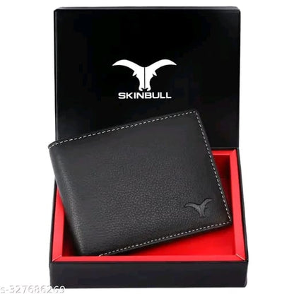 SKINBULL RFID Protected 100% Genuine Leather Wallet for Men | High Quality Leather Wallet