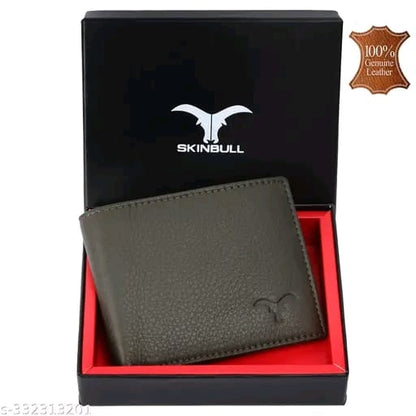 SKINBULL RFID Protected 100% Genuine Leather Wallet for Men | High Quality Leather Wallet