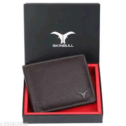 SKINBULL RFID Protected 100% Genuine Leather Wallet for Men | High Quality Leather Wallet