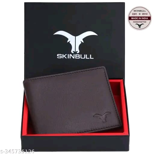 SKINBULL RFID Protected 100% Genuine Leather Wallet for Men | High Quality Leather Wallet