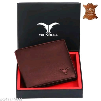 SKINBULL RFID Protected 100% Genuine Leather Wallet for Men | High Quality Leather Wallet