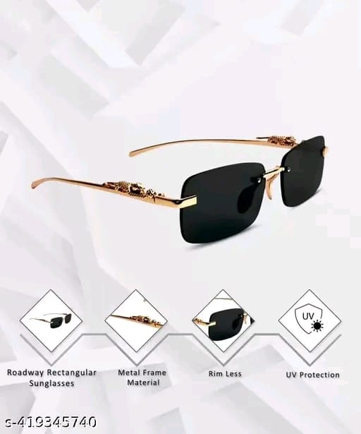 Men Rectangular Sunglasses