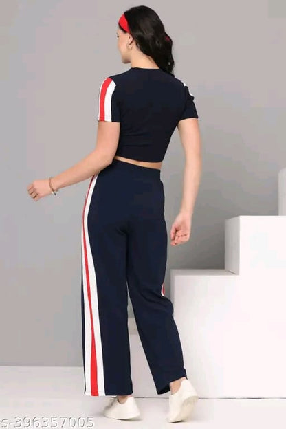 Selecting Fashion Women's Top & Bottom Set Gym Wear | Jogging Wear | Sport Wear | Running Suits For womens | Strip Wear
