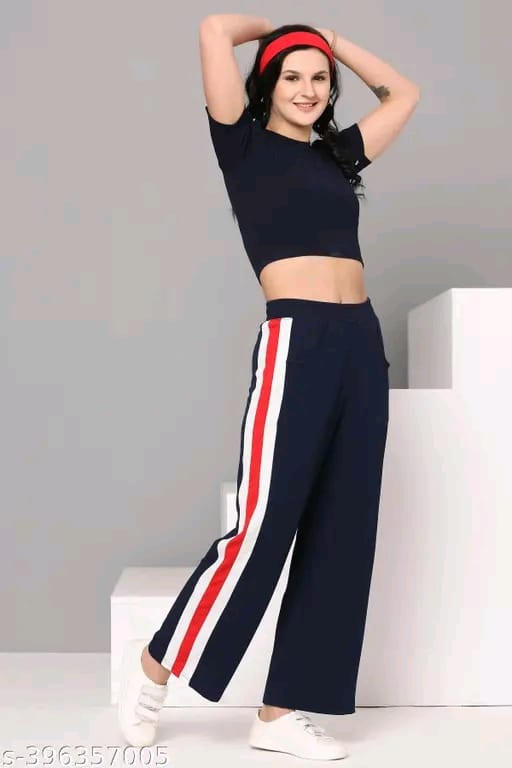Selecting Fashion Women's Top & Bottom Set Gym Wear | Jogging Wear | Sport Wear | Running Suits For womens | Strip Wear
