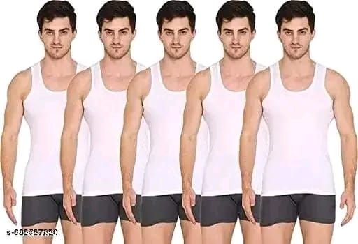 4PCS Men’s Cotton Vest Color Innerwear Combo Pack Of 4