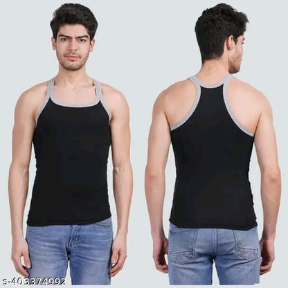BANSAL X-MEN Combo Pack of 4 Men's Premium Cotton Sleeveless Gym Vest