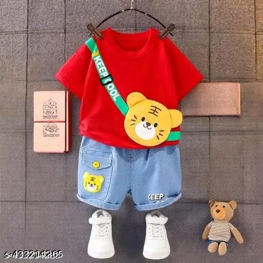 Summer Baby Boys Clothing Sets Cartoon Bear Cotton T-Shirt + Shorts for Baby Kids Tracksuits Infant Casual Outfit