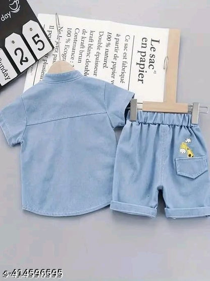 NEW SUMMER BABY BOYS/GIRLS DENIM CLOTHING SETS