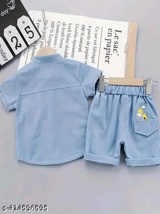 NEW SUMMER BABY BOYS/GIRLS DENIM CLOTHING SETS