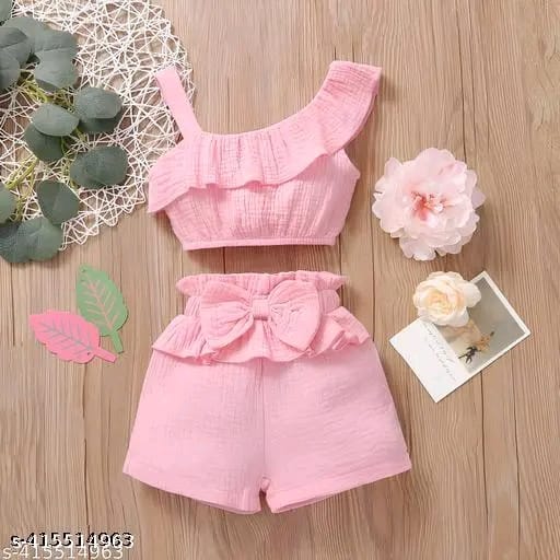 Princess Trendy Girls Top & Bottom Sets