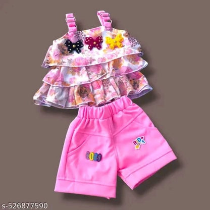 Delight Cute Baby girl Top and Shorts