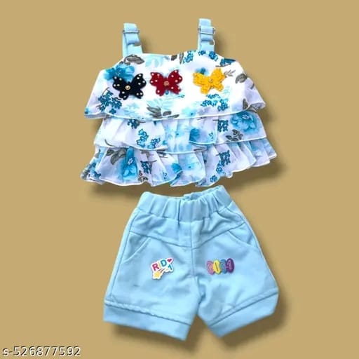 Delight Cute Baby girl Top and Shorts