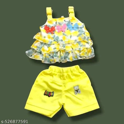Delight Cute Baby girl Top and Shorts