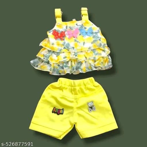 Delight Cute Baby girl Top and Shorts