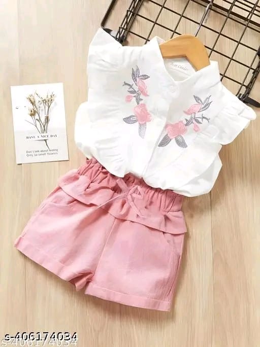 Pretty Trendy Girls Top & Bottom Sets
